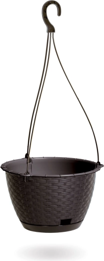 Závesný kvetináč Ratolla Round W 21,5 cm umbra