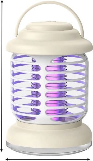 Prenosná UV lampa proti hmyzu na komáre a muchy - 1 kus