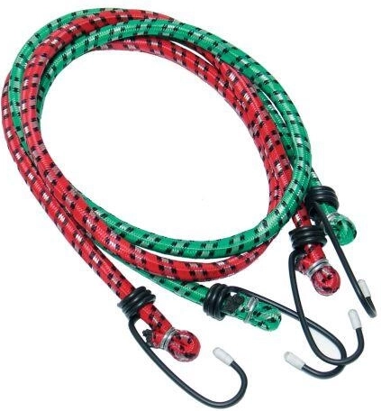 Elastické upínacie popruhy s hákmi 1,0 m x 10 mm (2 ks)