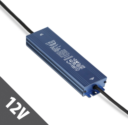 Stabilizovaný spínaný napájací zdroj 12 V DC 150 W IP67