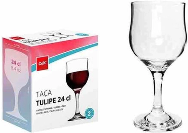 Sada pohárov na červené víno Tulipe 240 ml (2 ks)