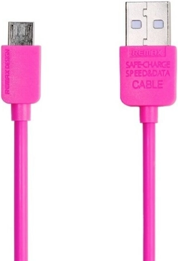 Ružový micro USB kábel 1 m REMAX