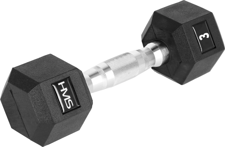 Hexagonálna jednoručka HMS HEX PRO 3 kg