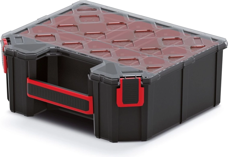 Vysoký organizér TAGER CARBO PLUS s krabičkami 284 × 243 × 105 mm