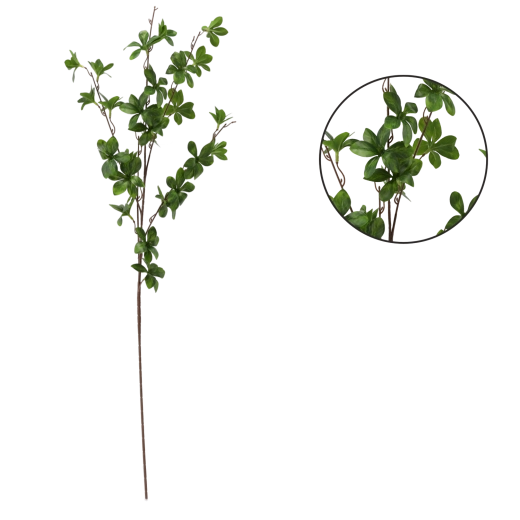 Umelá zelená vetvička 90 cm