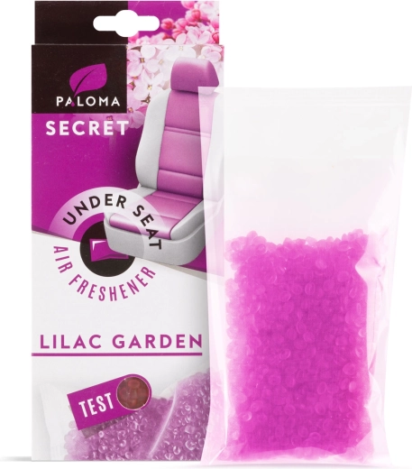 Osviežovač vzduchu do auta Paloma Secret pod sedadlo Liliac garden 40 g