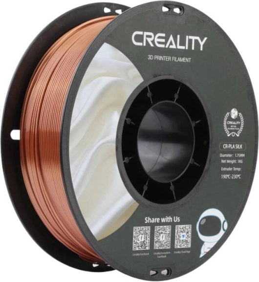Filament CR-PLA Silk Creality medený