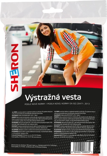 Výstražná vesta SHERON CZ/SK