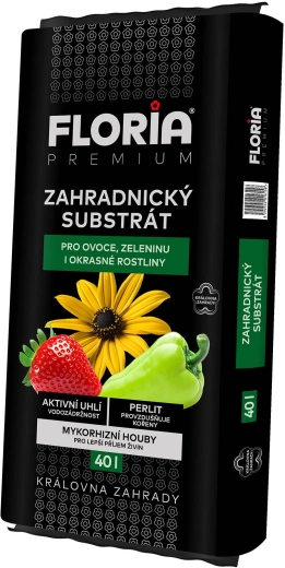 Záhradnícky substrát FLORIA 40 l