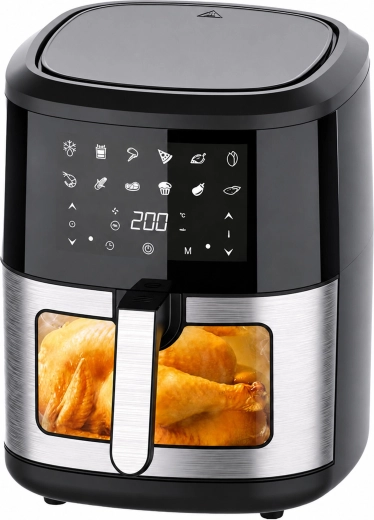 Teplovzdušná fritéza (air fryer) 6 l, 1500 W, 12 programov