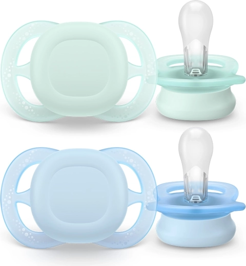 Philips Avent cumlík UltraSoft pre novorodencov 0–2 m, 2 ks