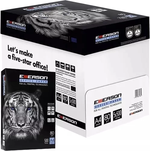 Kancelársky papier A4 80 g/m² – kartón 5 × 500 listov