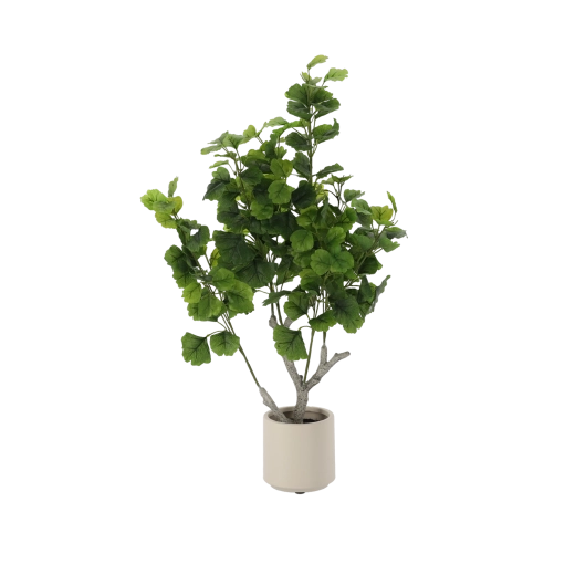 Umelá rastlina ginkgo v kvetináči 95 cm