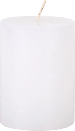 Rustikálna sviečka Provence 10 cm biela