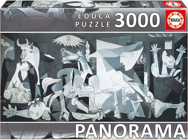 Educa panoramatické puzzle Guernica, Pablo Picasso, 3000 dielikov