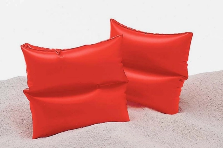 Intex nafukovacie plavecké rukávniky 19 × 19 cm oranžové (1 pár)
