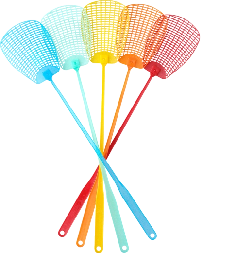 Plácačka na muchy BROS plastová