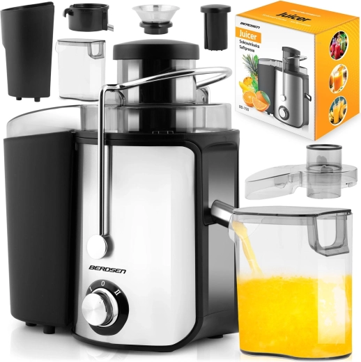 Odstredivý odšťavovač BERDSEN BD-750 600 W čierny