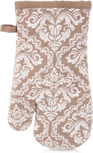 Bavlnená kuchynská rukavica s magnetom béžová 32 cm