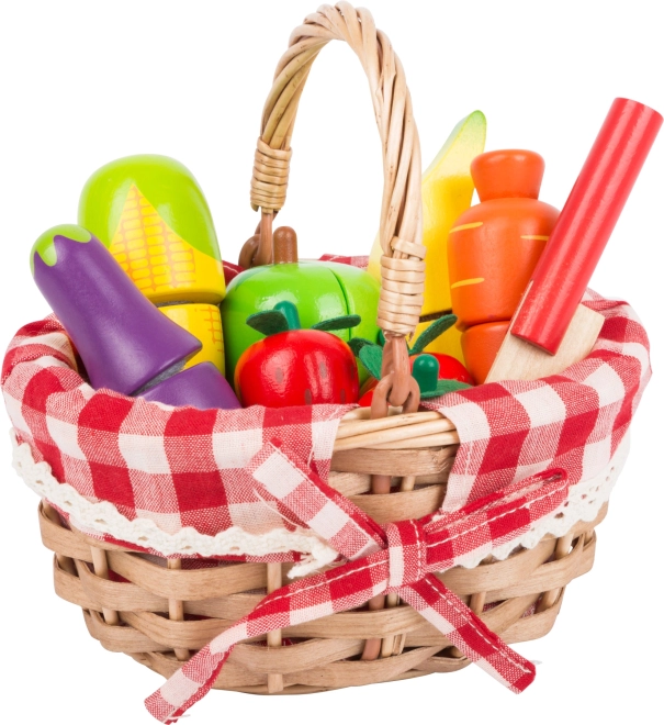 Nákupný košík so zeleninou SMALL FOOT