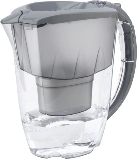 Maxfor Amethyst filtračný džbán na vodu 2,8 l s vložkou B100-25, sivý