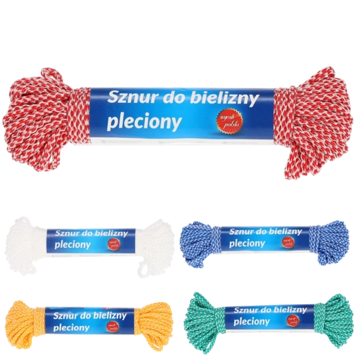 Pletené univerzálne lano 5 mm, 20 m