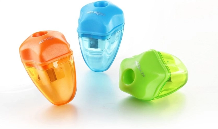 Strúhadlo s kontajnerom KEYROAD Star, plast, mix farieb