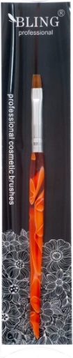 Profesionálny gélový štetec Bling veľkosť 6 – Mramorovaný