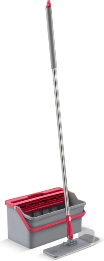 Lamart plochý mop s vedrom Clean 8 l