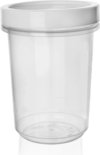 Dóza na potraviny so skrutkovacím viečkom a tesnením 500 ml