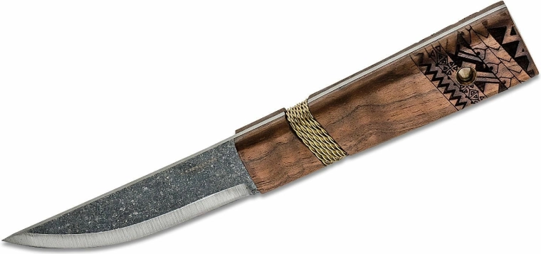 Lovecký nôž Condor Indigenous Puukko 9,9 cm s koženým puzdrom