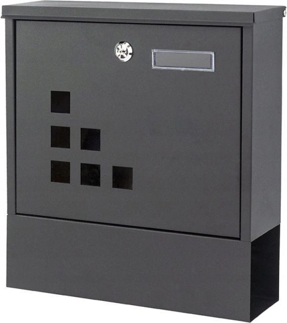 Poštová schránka s držiakom na noviny