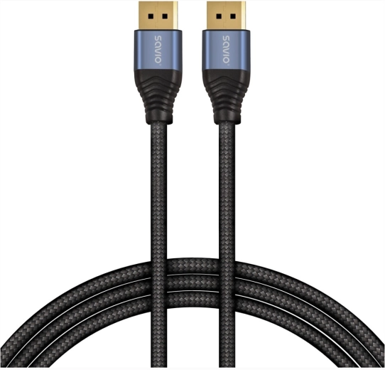 Savio kábel DisplayPort 2.1 8K 1 m