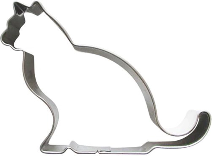 Vykrajovátko na pečivo – mačka, nerez 5–6 cm