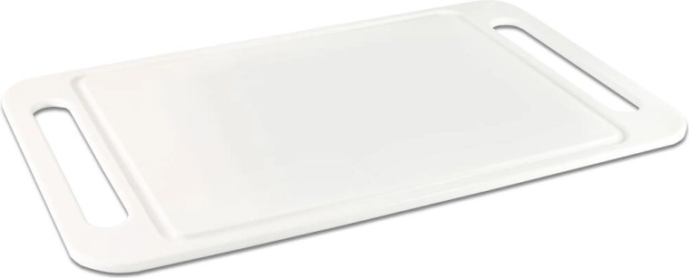 Servírovacia a krájacia doska 50 × 30 cm, biela