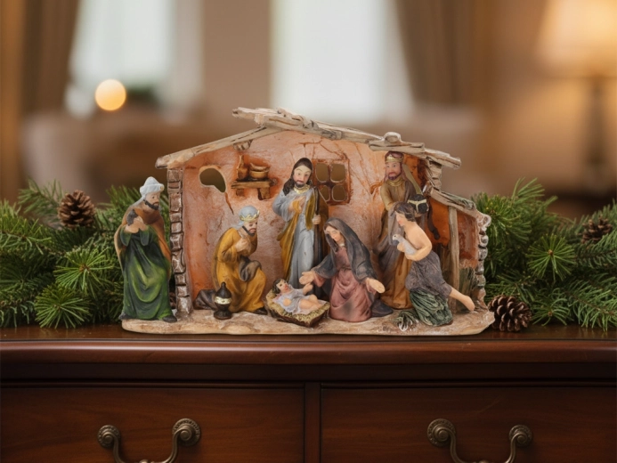 Vianočný betlehem 17,5 × 5 × 10,5 cm