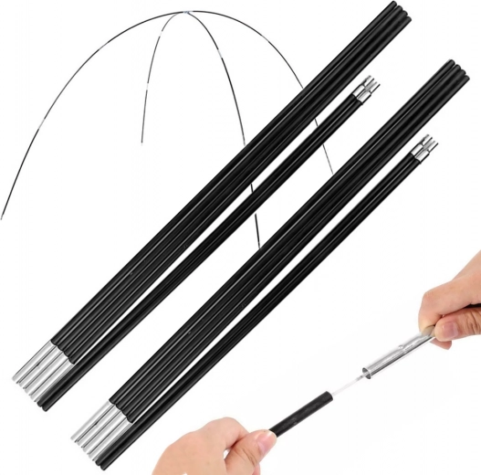 Skladací stanový rám 6 segmentov