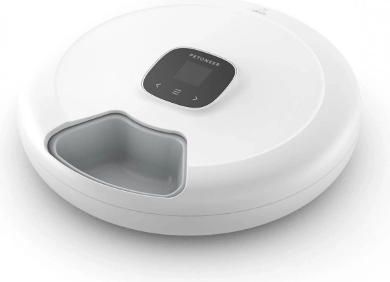 Inteligentný dávkovač krmiva Petoneer NutriSpin so 6 priehradkami