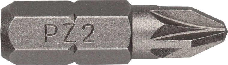 Bit nástavec Pozidriv PZ2 25 mm – sada 10 ks IRWIN