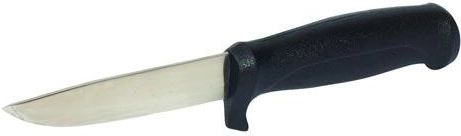 Technický nôž so zosilnenou čepeľou s koženým puzdrom