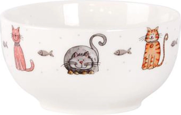 Keramická miska 500 ml s motívom mačky a psa TORO