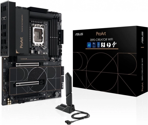 ASUS ProArt Z890 Creator WiFi – základná doska pre tvorcov s Thunderbolt 5, 10G LAN a Wi‑Fi 7