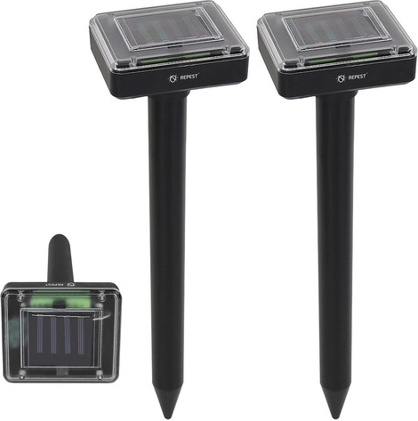Solárny odpudzovač krtkov a hlodavcov REPEST, sada 2 ks