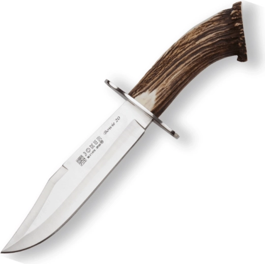 Lovecký nôž Joker Crown Bowie s parohovou rukoväťou 20 cm - 1 kus