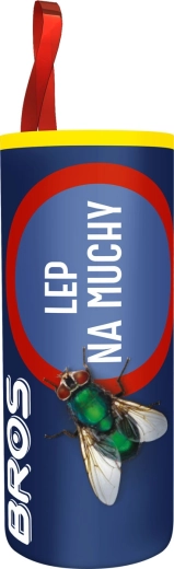 Lepiaca páska na muchy BROS – kruhový lep bez insekticídov
