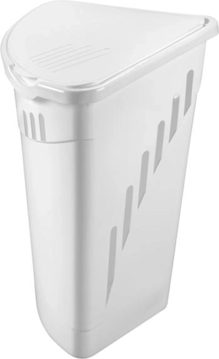 Plastový rohový kôš na špinavú bielizeň HEIDRUN 35 l