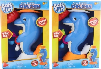 Delfín do vody – vodný mlynček s prísavkami
