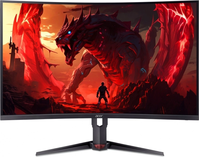 Acer zakrivený herný monitor 27" VA 240 Hz 1 ms, 2× HDMI a DisplayPort