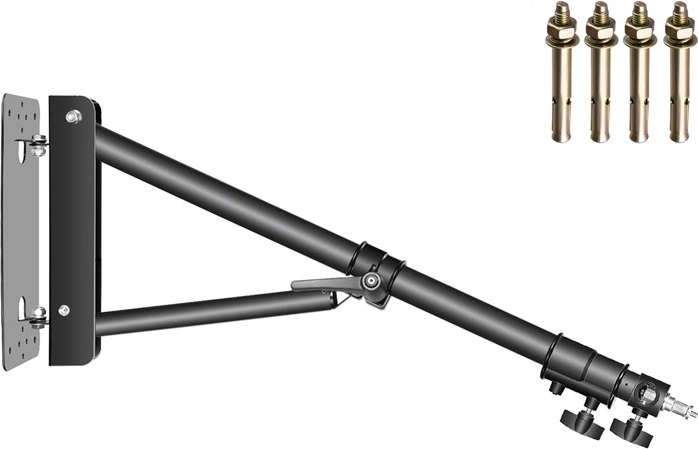 Neewer ST-WM130 trojuholníkové nástenné rameno 80 – 130 cm