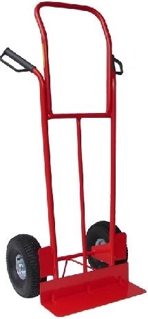 Ručný vozík (rudla) s nafukovacími kolesami 300 mm, nosnosť 400 kg – český výrobok